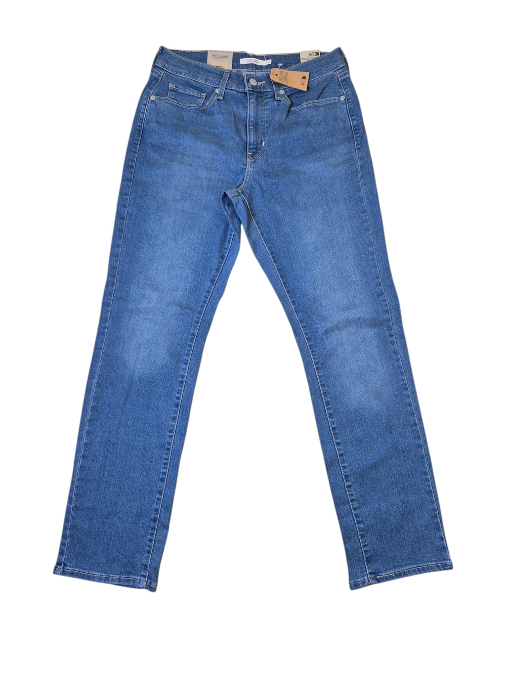 Levi's 711 Skinny Jeans Women's Size 29x30 Medium Wash Stellar Stretch NWT